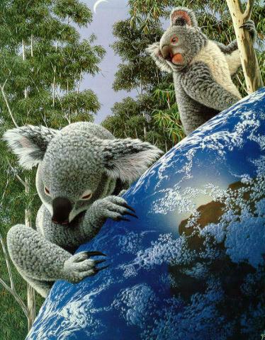 [A4_225-PaintingArt-Koalas-Hugging_the_Earth.jpg]